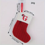 chaussette noellumineux rouge cheminée