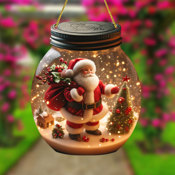 Boule a Neige Pere Noel magique