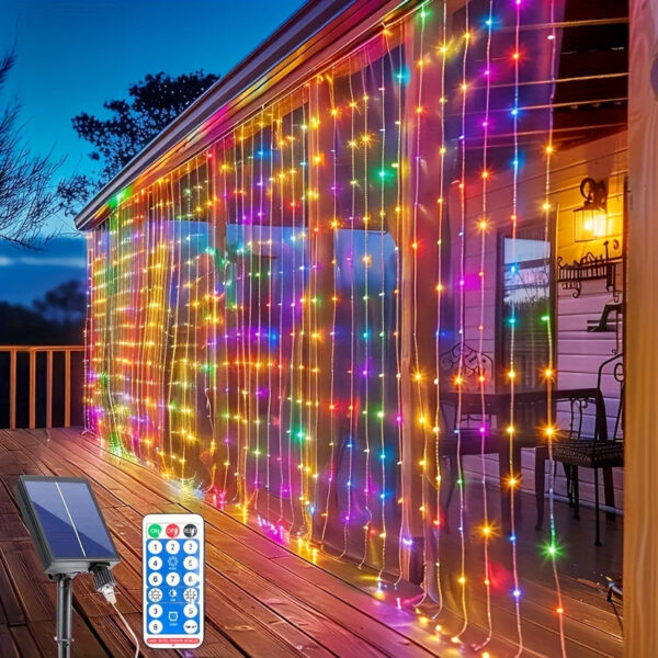 rideau lumineux noel extérieur