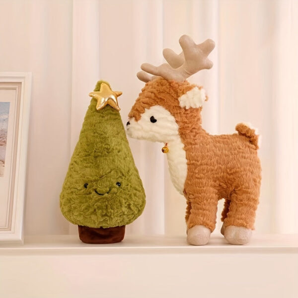peluche renne de noel