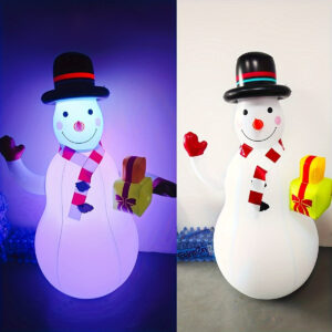 bonhomme de neige lumineux