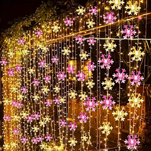 rideau lumineux pour noellumineux