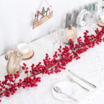 Élégante guirlande Noël intérieur