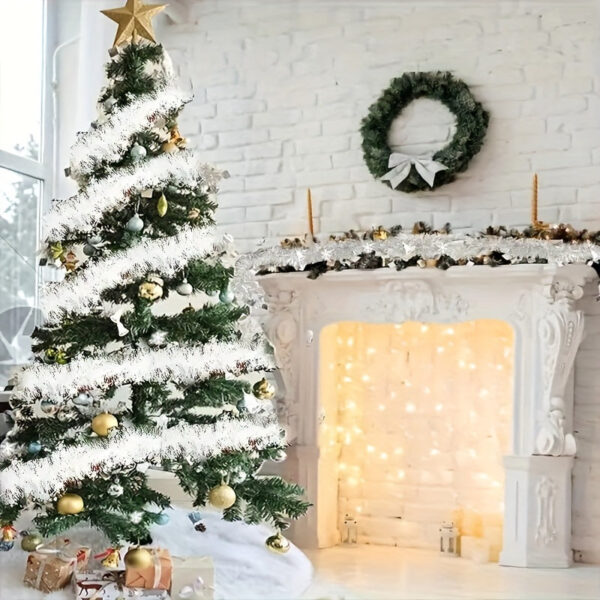 guirlande de Noël blanc lumineuse