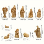 sculptures traditionnelles de Noel