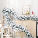 Décoration festive flocons de neige