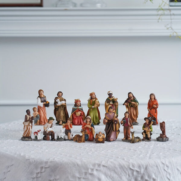 santons crèche de noellumineux