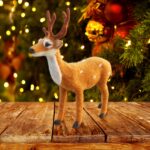 Petit cerf pour décoration noellumineux