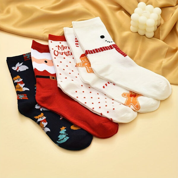 chaussettes festives de noel