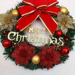 couronne festive lumineuse