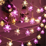 décoration noellumineux avec rideau lumineux