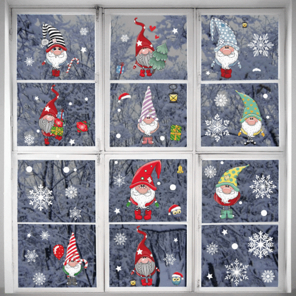 stickers vitrine noellumineux