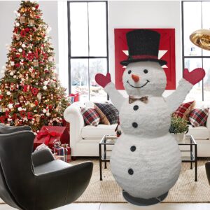 bonhomme de neige festif