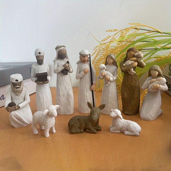 crèche de Noël minimaliste