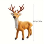 Élégant cerf décoratif Noël