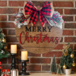 couronne rustique déco Noël