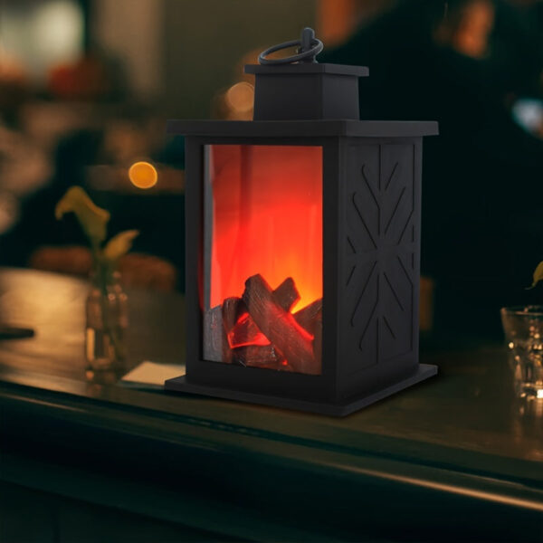 fausse cheminée Noël élégante