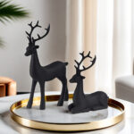 figure de cerf festive