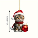 ornements chaton pour Noël