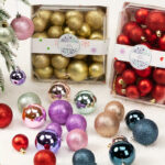Décoration noellumineux avec des boules