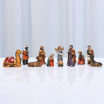 Crèche de Noël avec Santons réalistes