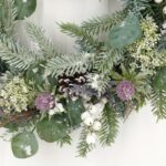 décoration Noël floquée