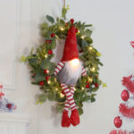 couronne de Noël Lutin Lumineux