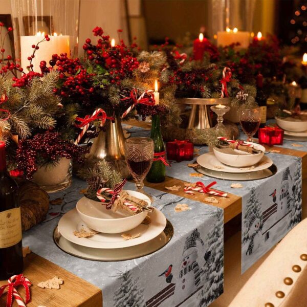 centre de table de noel élégant