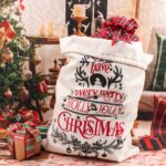 sac cadeau noel élégant