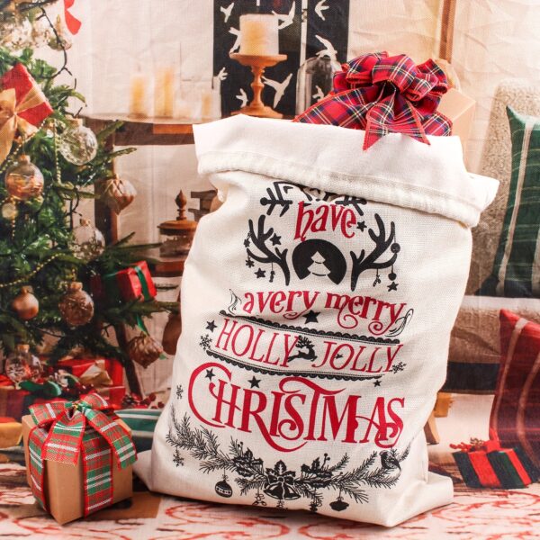 sac cadeau noel élégant