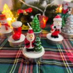 décoration avec bougies Noël