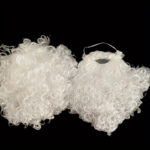 Barbe de noellumineux authentique
