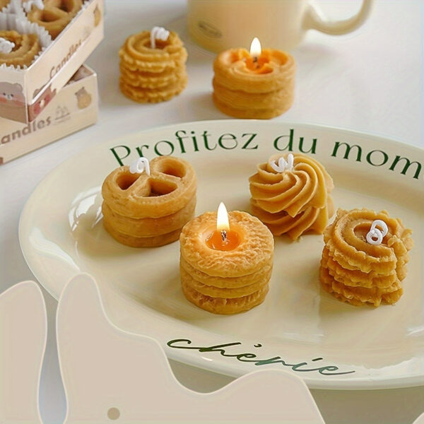 bougie de Noël biscuit