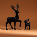 Décoration festive Cerf de Noel Deco