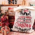 sac cadeau noellumineux festif