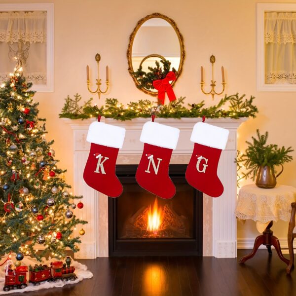 chaussette de Noël cheminée