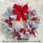 Charme hivernal flocons de neige