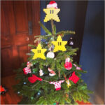 Etoile festive pour sapin