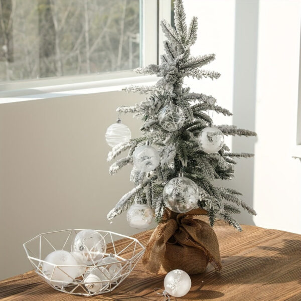 boules de noël transparentes