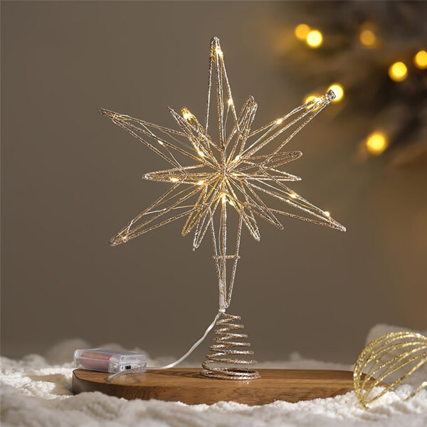 Etoile Noel scintillante