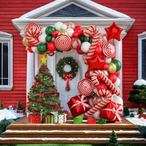 arche de noel exterieur lumineuse