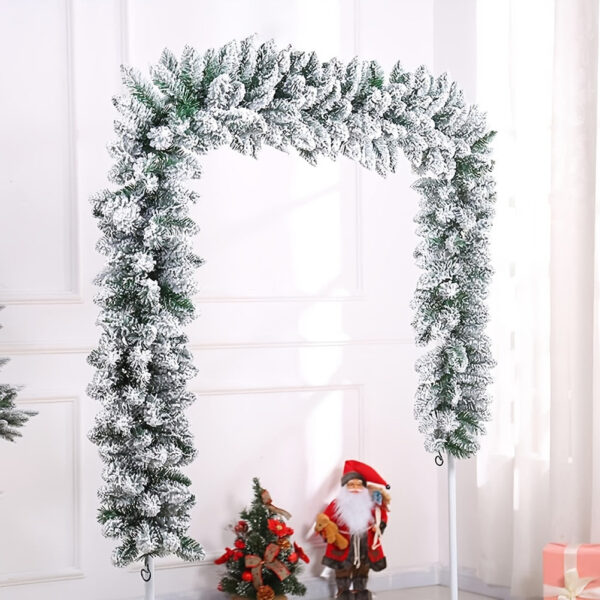 Guirlande de Noël floquée
