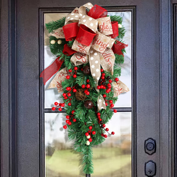 couronne moderne pour Noël