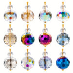 Boule festive en verre de Noel