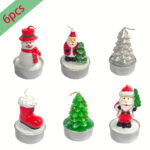 éclat doux bougies Noël