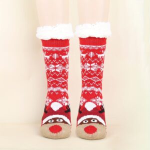 Chaussettes D'hiver pour Noel en motif festif