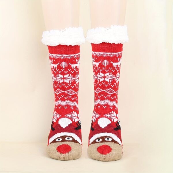 Chaussettes D'hiver pour Noel en motif festif