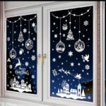 autocollants Noel déco fenêtre