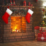 Chaussettes de Noël festives