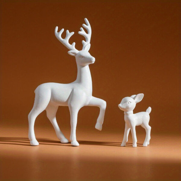Cerf de Noel Deco en résine